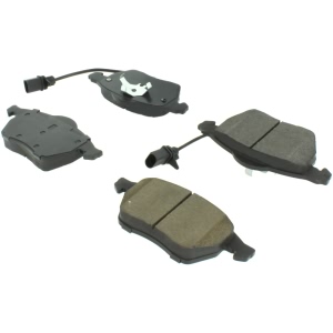 Centric Posi Quiet™ Extended Wear Semi-Metallic Front Disc Brake Pads for 1999 Audi A6 Quattro - 106.08400