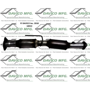 Davico Direct Fit Catalytic Converter and Pipe Assembly for 1996 Ford Ranger - 16022
