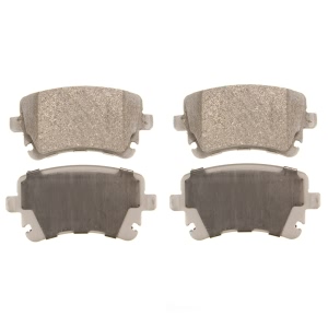 Wagner Thermoquiet Semi Metallic Rear Disc Brake Pads for 2004 Volkswagen Phaeton - MX1018