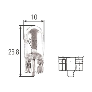 Hella Car Bulbs for 2003 Ford Focus - H83220021