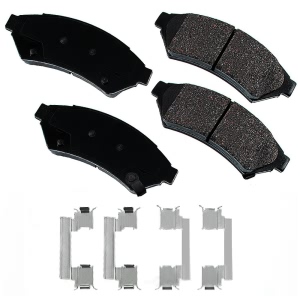 Akebono Proact Ultra Premium™ Ceramic Disc Brake Pad Kit for 2005 Saturn Relay - ACT1075