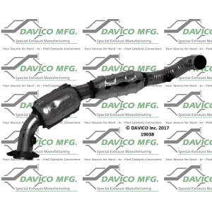 Davico Direct Fit Catalytic Converter and Pipe Assembly for 1998 Ford F-150 - 19038