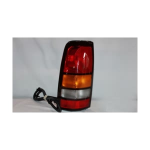 TYC Driver Side Replacement Tail Light for 2004 GMC Sierra 1500 - 11-5186-90