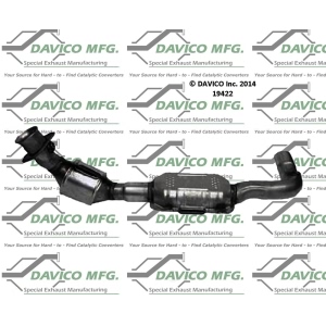 Davico Direct Fit Catalytic Converter and Pipe Assembly for 1999 Ford E-150 Econoline - 19422