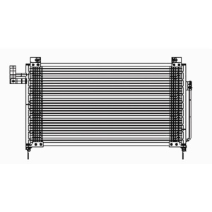 TYC A/C Condenser for Mazda Protege5 - 3077