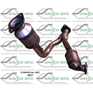 Davico Direct Fit Catalytic Converter and Pipe Assembly for Mitsubishi Montero - 18077