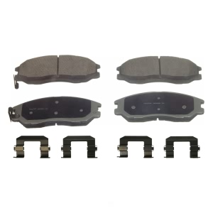 Wagner ThermoQuiet Ceramic Disc Brake Pad Set for 2005 Kia Sedona - QC1097