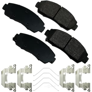 Akebono Pro-ACT™ Ultra-Premium Ceramic Front Disc Brake Pads for 2016 Honda CR-V - ACT1089A