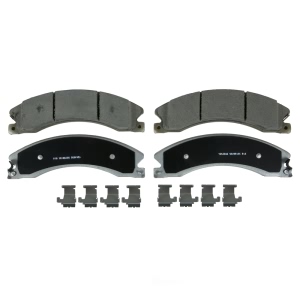 Wagner Thermoquiet Ceramic Rear Disc Brake Pads for 2011 Chevrolet Silverado 2500 HD - QC1411
