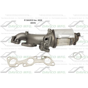 Davico Exhaust Manifold with Integrated Catalytic Converter for 2003 Nissan Xterra - 18231