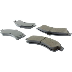 Centric Posi Quiet™ Ceramic Front Disc Brake Pads for GMC Envoy XUV - 105.08820