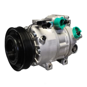 Denso A/C Compressor with Clutch for 2011 Hyundai Veracruz - 471-6039