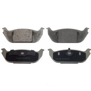 Wagner ThermoQuiet Semi-Metallic Disc Brake Pad Set for Lincoln Aviator - MX952