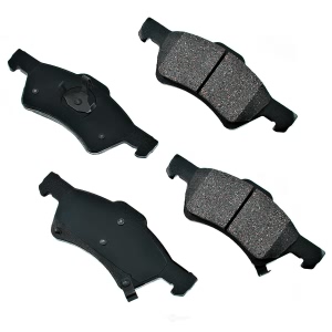 Akebono Pro-ACT™ Ultra-Premium Ceramic Front Disc Brake Pads for 2006 Chrysler Town & Country - ACT857