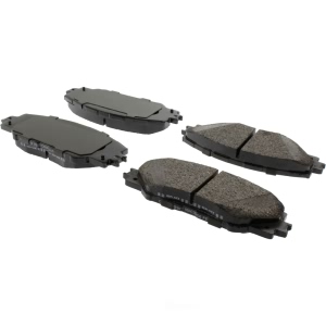 Centric Posi Quiet™ Extended Wear Semi-Metallic Front Disc Brake Pads for 2013 Toyota Matrix - 106.12110