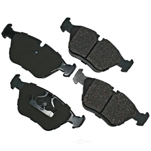 Akebono EURO™ Ultra-Premium Ceramic Front Disc Brake Pads for 2005 Jaguar XK8 - EUR394A
