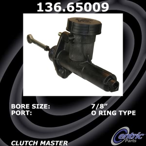 Centric Premium Clutch Master Cylinder for 1986 Ford F-150 - 136.65009