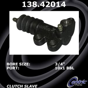 Centric Premium Clutch Slave Cylinder for 2003 Nissan Maxima - 138.42014