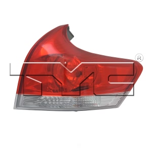 TYC Passenger Side Outer Replacement Tail Light for 2010 Toyota Venza - 11-6485-00