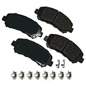 Akebono Performance™ Ultra-Premium Ceramic Front Brake Pads for 2014 Nissan Rogue Select - ASP1338B