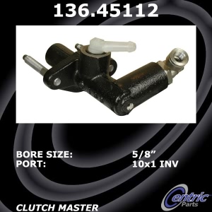 Centric Premium Clutch Master Cylinder for Mazda RX-7 - 136.45112