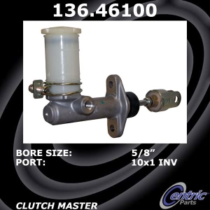 Centric Premium Clutch Master Cylinder for 1994 Dodge Colt - 136.46100