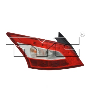 TYC Driver Side Replacement Tail Light for 2011 Nissan Maxima - 11-6582-00