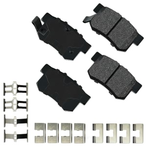 Akebono Performance™ Ultra-Premium Ceramic Rear Brake Pads for 2008 Acura TSX - ASP537A