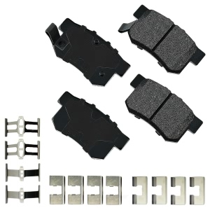 Akebono Performance™ Ultra-Premium Ceramic Rear Brake Pads for Acura TSX - ASP537A