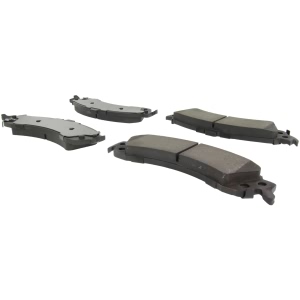 Centric Premium™ Semi-Metallic Brake Pads With Shims And Hardware for 2004 Cadillac Escalade ESV - 300.08340