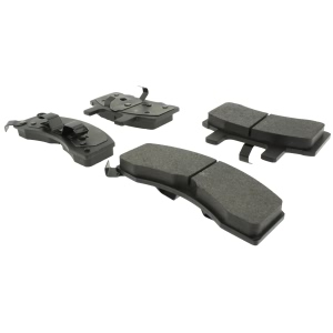 Centric Posi Quiet™ Ceramic Front Disc Brake Pads for 1998 Chevrolet K2500 - 105.03700