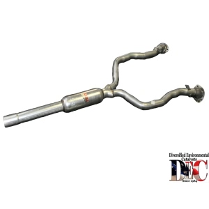 DEC Exhaust Y-Pipe with Resonator - LX4613Z