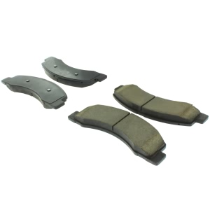 Centric Posi Quiet™ Ceramic Front Disc Brake Pads for 1999 Ford F-250 Super Duty - 105.07560