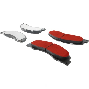 Centric Posi Quiet Pro™ Semi-Metallic Front Disc Brake Pads for 2010 Ford E-150 - 500.13280