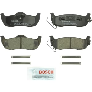 Bosch QuietCast™ Premium Ceramic Rear Disc Brake Pads for 2015 Nissan Armada - BC1041