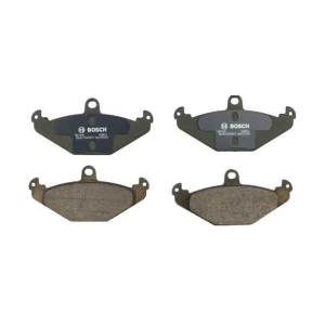 Bosch QuietCast™ Premium Organic Rear Disc Brake Pads for 1988 Eagle Premier - BP491