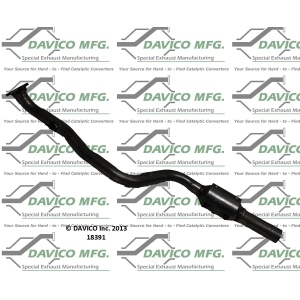 Davico Direct Fit Catalytic Converter and Pipe Assembly for 2007 Lexus IS250 - 18391