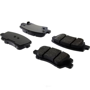 Centric Posi Quiet™ Semi-Metallic Rear Disc Brake Pads for 2019 Cadillac CTS - 104.16590