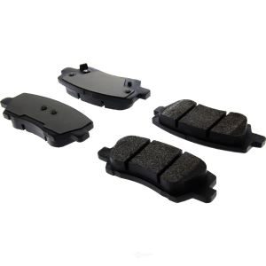 Centric Posi Quiet™ Semi-Metallic Rear Disc Brake Pads for Cadillac ATS - 104.16590