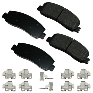 Akebono Pro-ACT™ Ultra-Premium Ceramic Front Disc Brake Pads for 2007 Ford F-350 Super Duty - ACT1333C