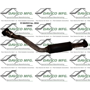 Davico Direct Fit Catalytic Converter and Pipe Assembly for Oldsmobile Cutlass - 19045