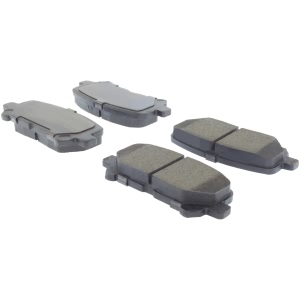 Centric Premium Ceramic Rear Disc Brake Pads for 2009 Honda Pilot - 301.12810