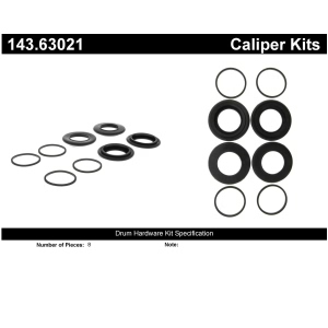 Centric Front Disc Brake Caliper Repair Kit for Plymouth - 143.63021