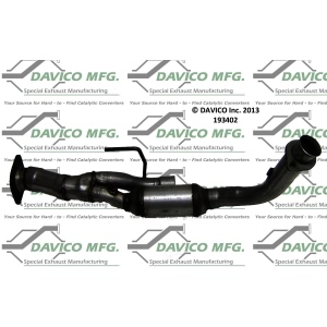 Davico Direct Fit Catalytic Converter and Pipe Assembly for 2006 Jeep Commander - 193402