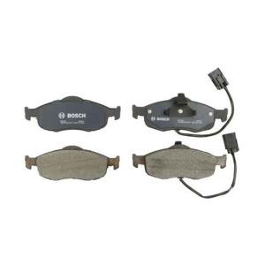 Bosch QuietCast™ Premium Organic Front Disc Brake Pads for Ford Contour - BP801