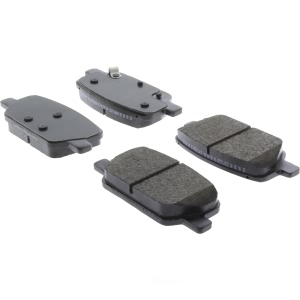 Centric Posi Quiet™ Ceramic Rear Disc Brake Pads for 2020 Kia Telluride - 105.60700