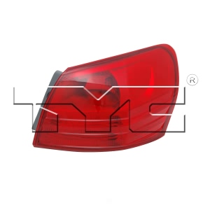 TYC Passenger Side Outer Replacement Tail Light for Nissan Rogue - 11-6335-00