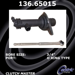 Centric Premium Clutch Master Cylinder for 1993 Ford Aerostar - 136.65015