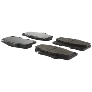 Centric Posi Quiet™ Extended Wear Semi-Metallic Front Disc Brake Pads for 1998 Toyota T100 - 106.06110