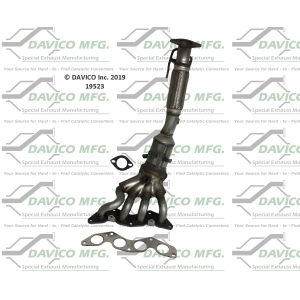Davico Exhaust Manifold with Integrated Catalytic Converter for 2013 Ford Focus - 19523
